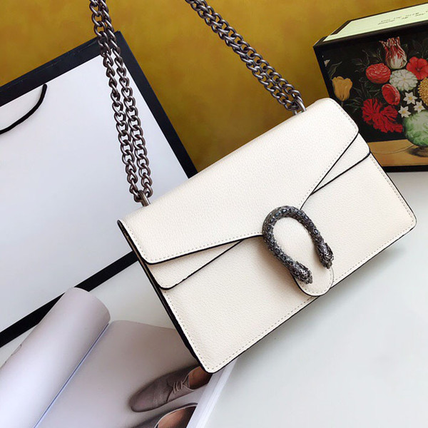 2019 Genuine leather luxury famous shopping designer Handbags backpacks handbag Sac à main tote chain bags purse womens cross-body 051205