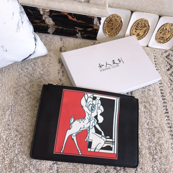 2019 Genuine leather luxury designer deer designer Handbags envelope handbag Sac à main tote chain bags purses women mens crossbody 051302