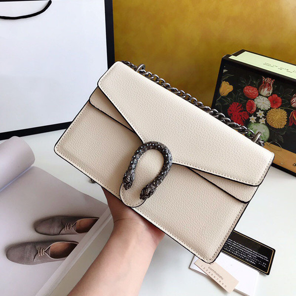 2019 Genuine leather luxury famous shopping designer Handbags backpacks handbag Sac à main tote chain bags purse women lady crossbody 051205