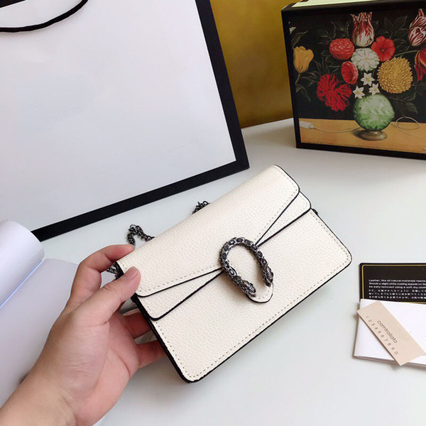 2019 Genuine leather luxury famous shopping designer Handbags backpacks handbag Sac à main tote chain bags purse women lady crossbody 051204