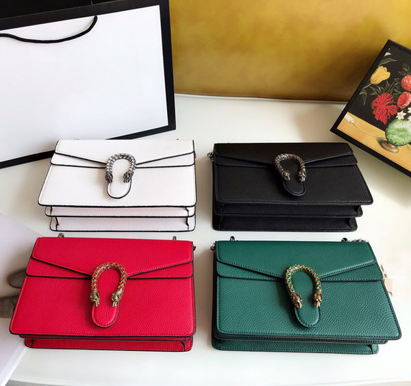2019 Genuine leather luxury famous street designer Handbags backpacks handbag Sac à main tote chain bags purse womens crossbody 051203