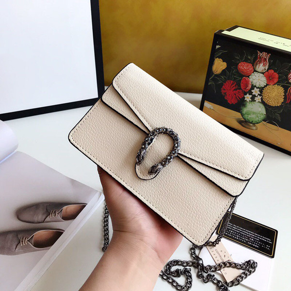 2019 Genuine leather luxury famous street designer Handbags backpacks handbag Sac à main tote chain bags purse womens crossbody 051204