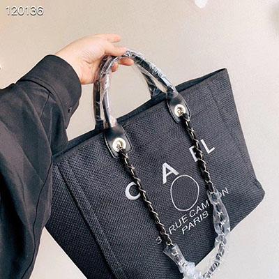 2019 Luxury Famous Designer Large Pocket 38*30*12cm Casual Tote Women's Handbag Shoulder Handbags Canvas Leather Capacity Bags Women 052306