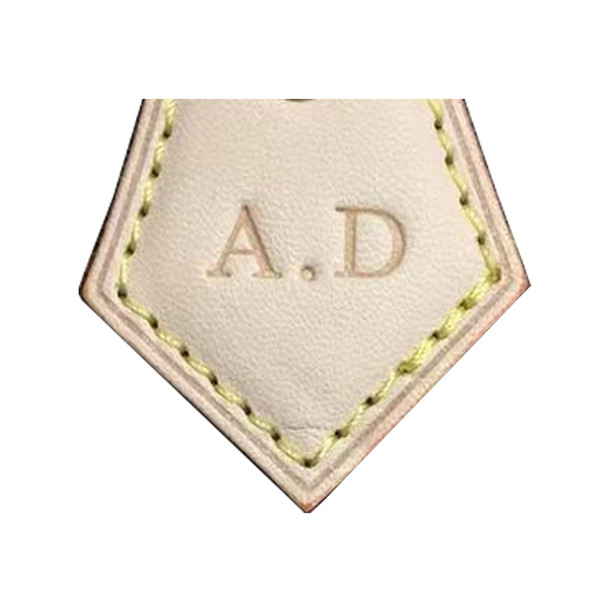 Old Cobbler Customize Leather with hot stamp Famous brand bag personalized custom add letter speedy hot stamping of wallet