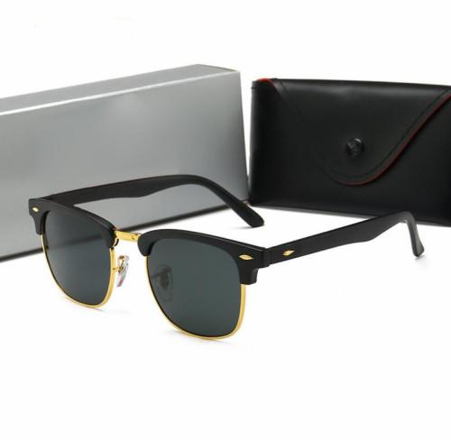 With box Marca design luxury women's sunglasses classic studded semi-metal sunglasses women fashion sunglasses large frame men toad mirror 3