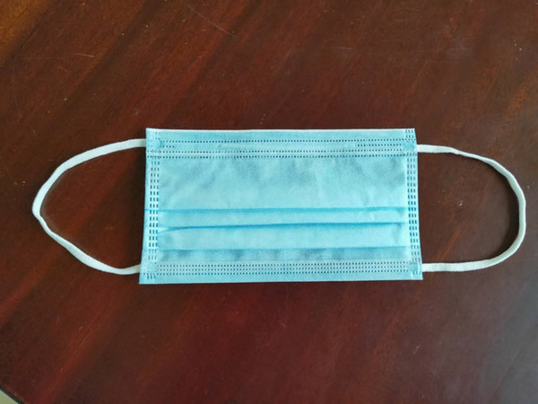 400pcs Disposable Face Masks 3-Layer Dustproof Face Mouth Masks Anti PM2.5 Safety Face Care Elastic Men and Women Masks