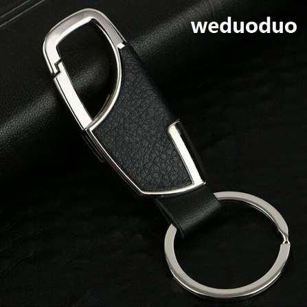 Fashion Key Wallets New Design Metallic Keychain Luxury Genuine Leather Key Organizer Holder Key Holder Mini Men Car Gifts