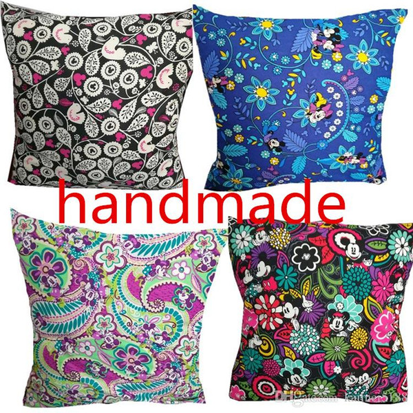 Cotton Bags cloth handmade cartton pattern cushion cover