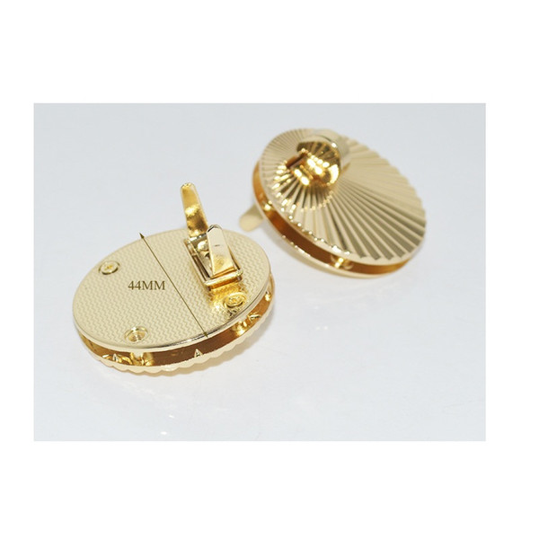 seashell round Shape Clasp Turn Lock Twist Locks DIY Leather Handbag Bag Hardware free shipping