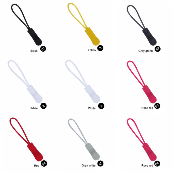 2019 NEW cheap Fashion Men women Black White Red Casual Shoes Zipper Bag Parts Zipper AAP0037