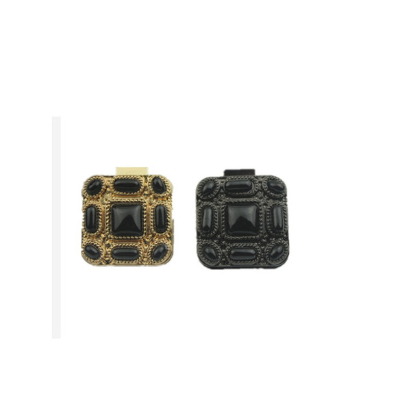 40x20mm High qulity lock woman bag making metal push lock briefcase leather handbag clutch bags square lock Hardware