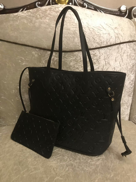 Fashion Pu stampp leather Evening Bags Women Shoulder bags Ladies Clutch Purse Lady Red black Chain Bag blue Luggage + Wallet