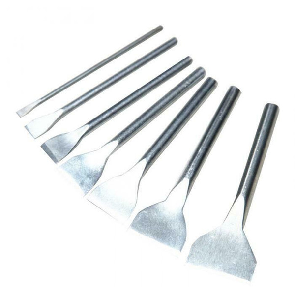 7pcs/set Leather Craft Tools Slot Punches Straight Punch DIY Hand Work Tool Cut For Making Bags