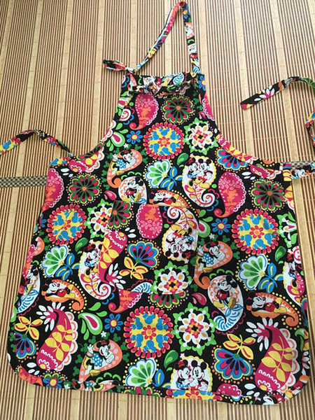 Bags cloth handmade cartton pattern apron Accessories