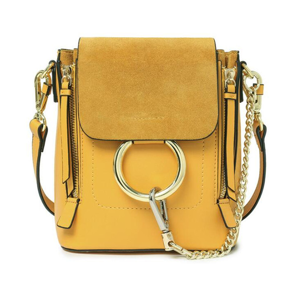 2018 stars with genuine leather shoulder shoulder bag fashion casual bag