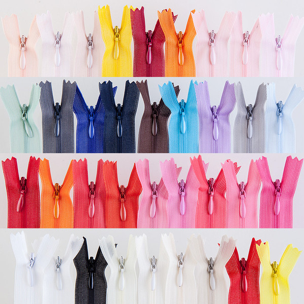 1 centimeter #3 Closed Nylon Coil Zippers Tailor Sewing Craft (8-24 Inch) (Color U PICK)