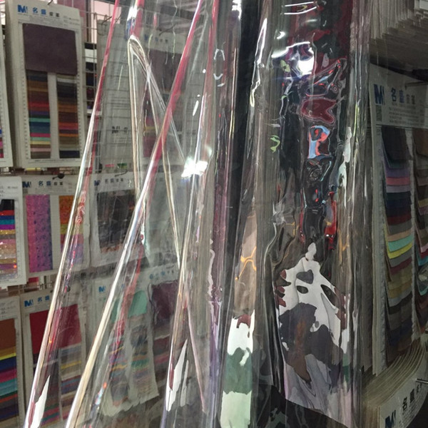 transparent soft TPU fabric 0.2mm for raincoat 0.3mm umbrella 0.4costume material handbags shoes