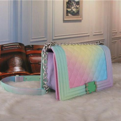 New arrival fashion women shoulder bags hot sale high quality cross body bag classical designer famous brand colorful day clutch purse