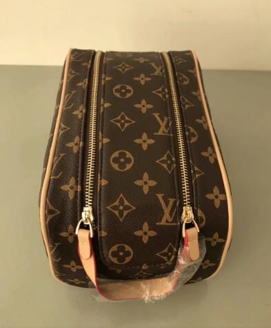 W12LOUIS VUITTON S UPREME Double pull Cosmetic bag MICHAEL 0 KOR makeup package evening package clutch handbag BAGS TOTE LOUIS