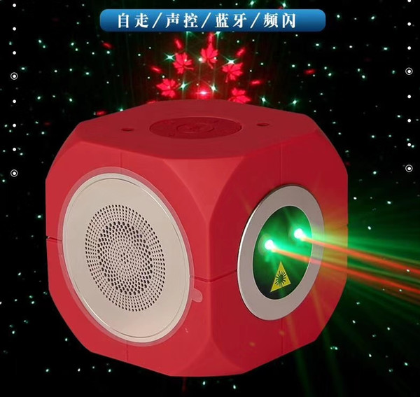 Computer bag can be loaded Bluetooth laser stage light Portable laser light wireless outdoor Mini Home KTV laser light Computer bag can be l