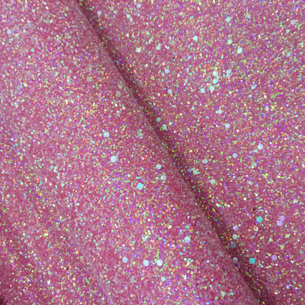 Glitter PU leather with Circle triangle square shinning piece for handbags shoes hats and hairhow fabric popular