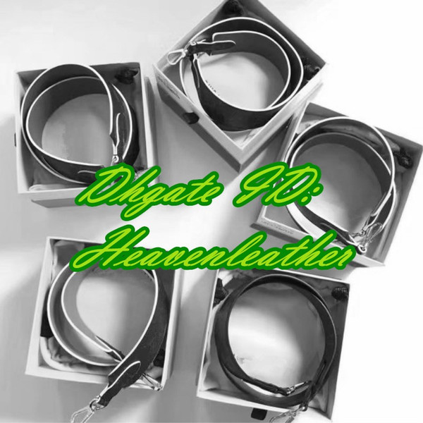 DLL- Famous Best A+ Quality 100% CALFSKIN shoulder belt. EU and US popular width belt for LUXURIOUS bag.
