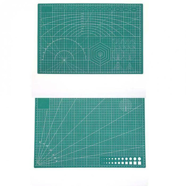 45x30CM A3 Double-sided Cutting Mat PVC Rectangle Grid Lines Self Healing DIY For Making Bags