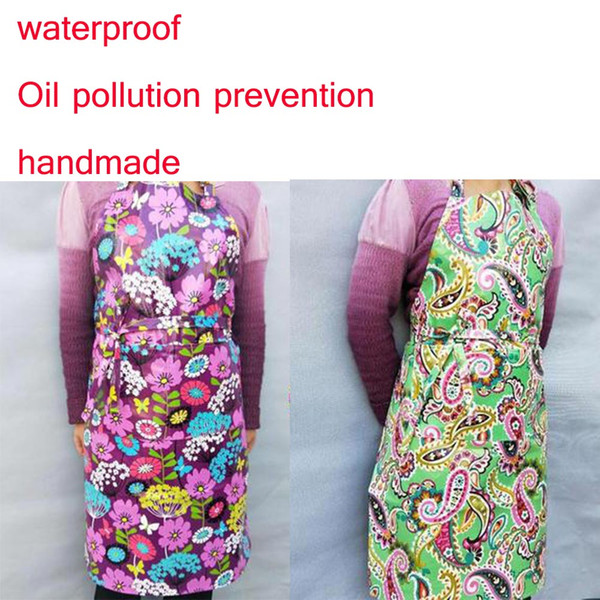 Bags cloth handmade apron Accessories waterproof Oil pollution prevention