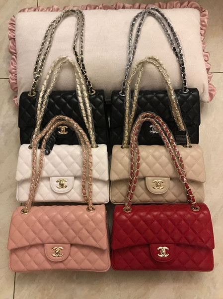 2019 New Crossbody Bag Women bags Leather handbags wallets for women fashion sheepskin leather gold chain bag shoulder