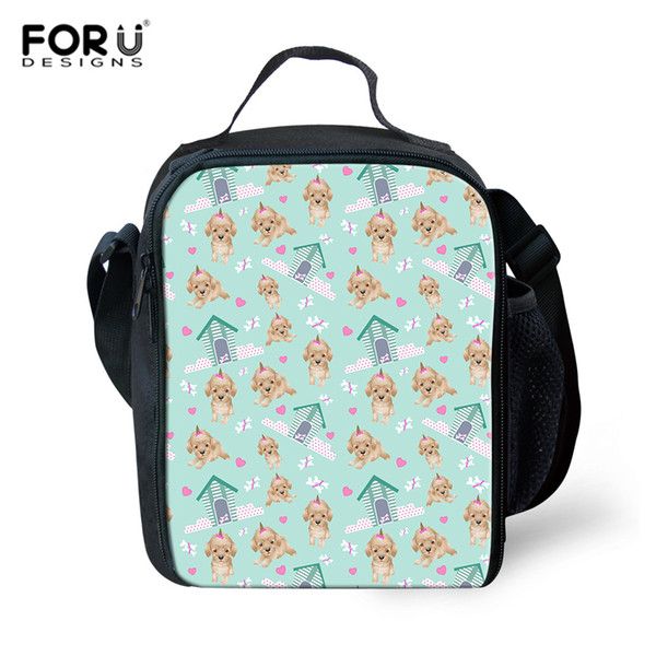 FORUDESIGNS Unicorn Animal Pattern Children Lunch Bag Thermal Picnic Pouch Lunchbox Totes Girls Boys Shoulder 2018