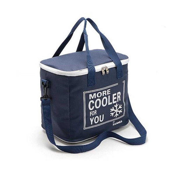 Practical Lunch Bag Oxford Cloth Carry With Handles Picnic Outdoor Zipper Storage Large Capacity Aluminum Foil Cooler Fashion