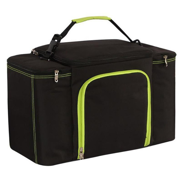 Picnic Cooler Lunch Bags Thermal Aluminum Foil Large Ice Pack Box Bag Insulated Car Beach Barbecues Camping Lunch Bags