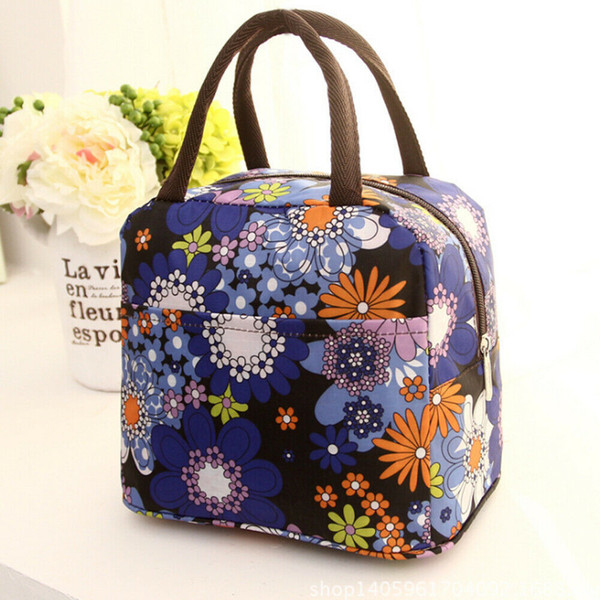 Portable Lunch Bags Insulated Thermal Cooler Carry Tote Picnic Case Storage Bag Student School Daily Lunchbox