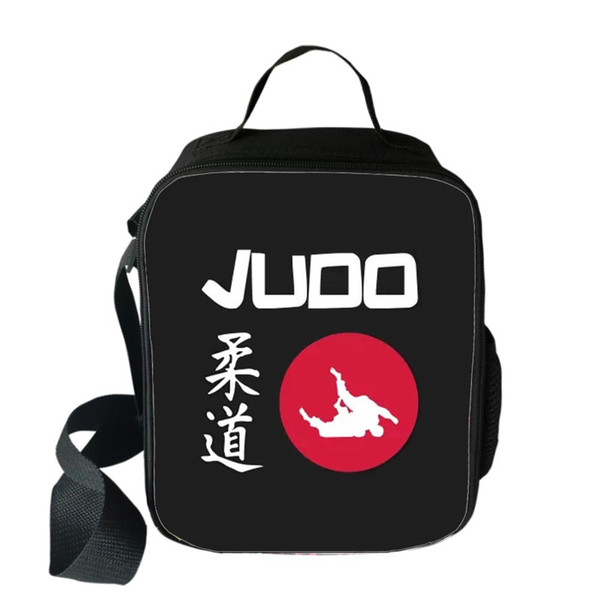 Cool Martial Art Judo / Taekwondo Students School Bag Boys Girls Lunch bag Outdoor Hiking Women Men Lunch Box