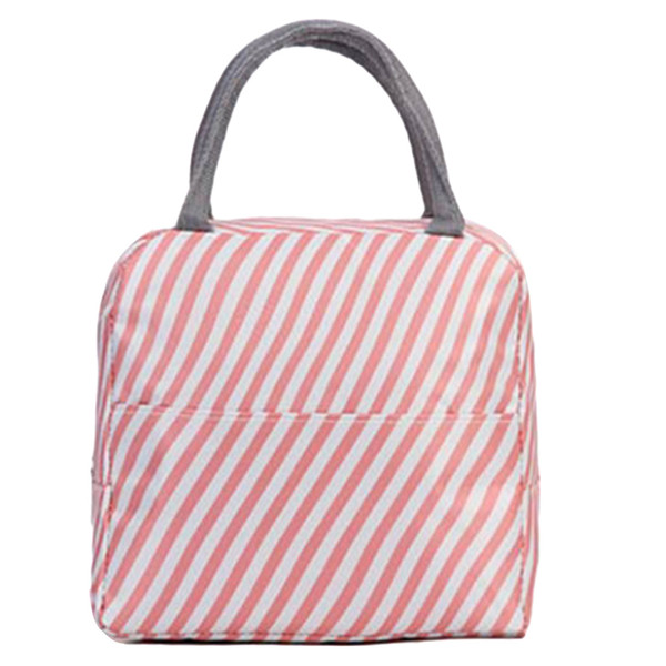 Cute Painted Insulation Lunch Bag Portable Convenience Thickening Lunch Box Bag For Working Study Outing Preservation