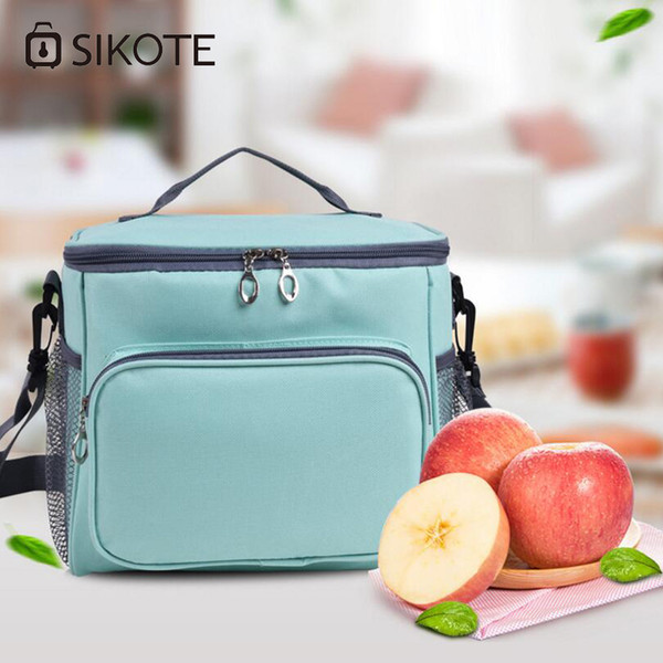 SIKOTE Outing Lunch Bags Picnic Friends Gathering Fresh Storage Portable Thermal Insulated Package Car Cooler Bag