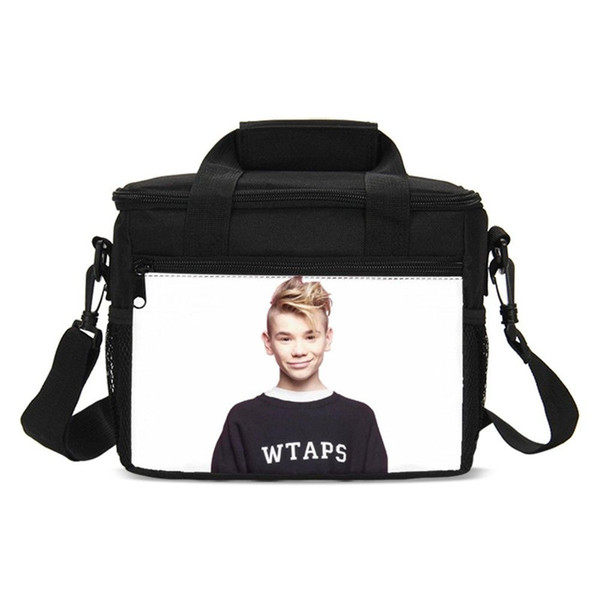 Small Lunch Bags For Men Women Fashion Hip Hop Style Marcus and Martinus 3D Printing Ice Bags Insulated Thermal Picnic Lunchbox