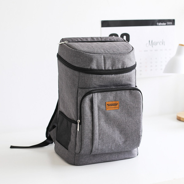 new fashion Large capacity lunch bag thermal insulated bag Casual thermo picnic Long-lasting insulation refrigeration