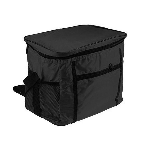 10L Outdoor Lunch Bag Foldable Aluminum Foil Insulation Package Ice Bags Picnic Lunch Box Folding Insulated Cooler Bag Lunchbox