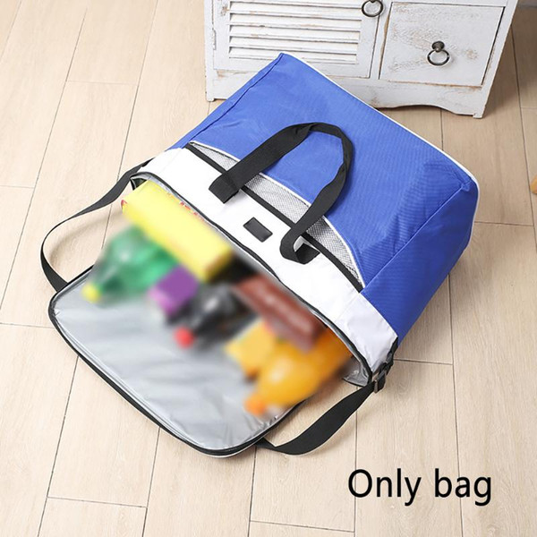 Fruits Handle Lunch Bag Cooler Outdoor Picnic Portable Oxford Cloth Drinks Storage Large Capacity Zipper Thermal Insulated