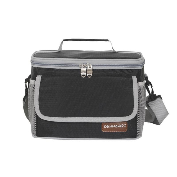 6.5L lunch bag thermal meal drinks cooler bag ice pack picnic box thermos insulation shoulder cans holder insulated cool