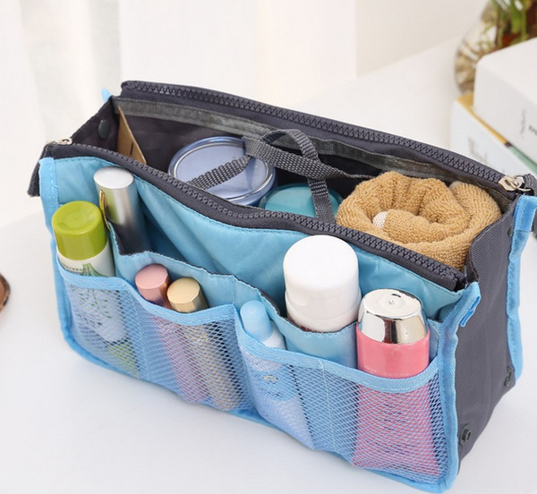 Korean Fashion Large In The Portable Multi-Function Finishing Bag Small Hand To Take Cosmetics Storage Bag Liner Bag