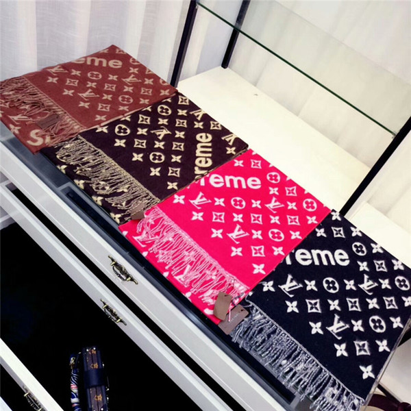 Wholesale autumn and winter cashmere scarves famous designer printing scarves high quality men scarves 180*30cm