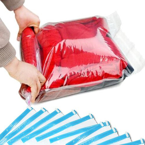 10Pack Space Saver Roll-up Storage Bags For Travel 40*60cm Free Shipping