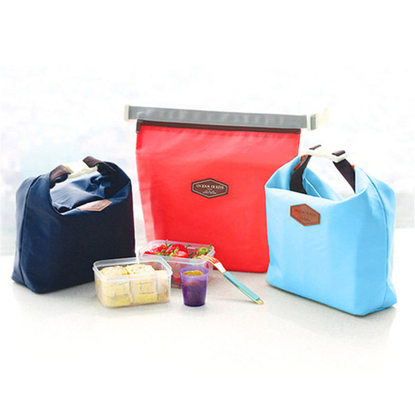 Fashion Cooler Bag Folding Insulation Large Meal Package Lunch Picnic Bag Insulation Thermal Insulated Waterproof Dinner