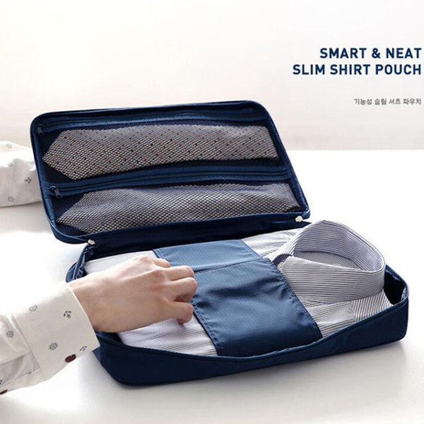 Business Men Travel Shirt Tie Bag Organizer Portable Handbag Super Lightweight Packing Organizer