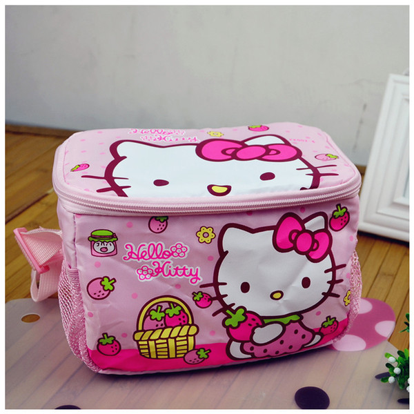 Hello Kitty Lunch Bags For Women Kids Tote Bagskids Lunch Bag For School Bears Picnic Pack Kids Bag Marmita Termica