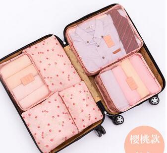 High quality folding clothes Dustproof storage bag Waterproof travel Storage bag Six set of thickening Washing bag