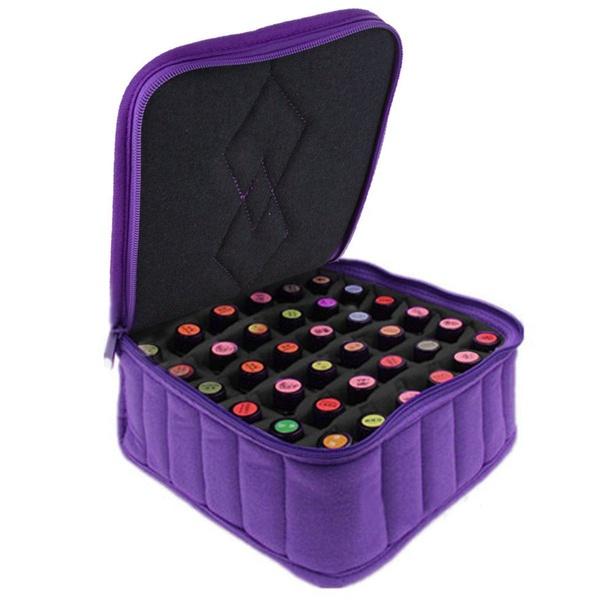 36 Bottles Essential Oil Carrying Portable Holder Case Travel Storage Bag Fashion