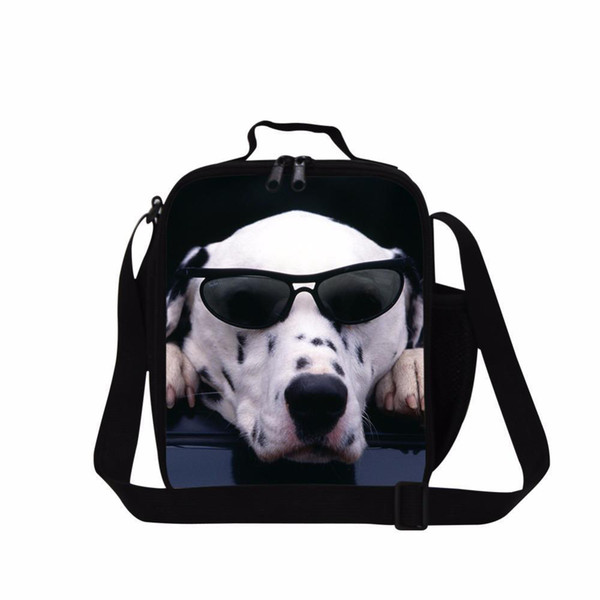 The Cute White Dog Lunch Bag Is Perfect For School Girls And Girls Who Love To Travel And Love Life